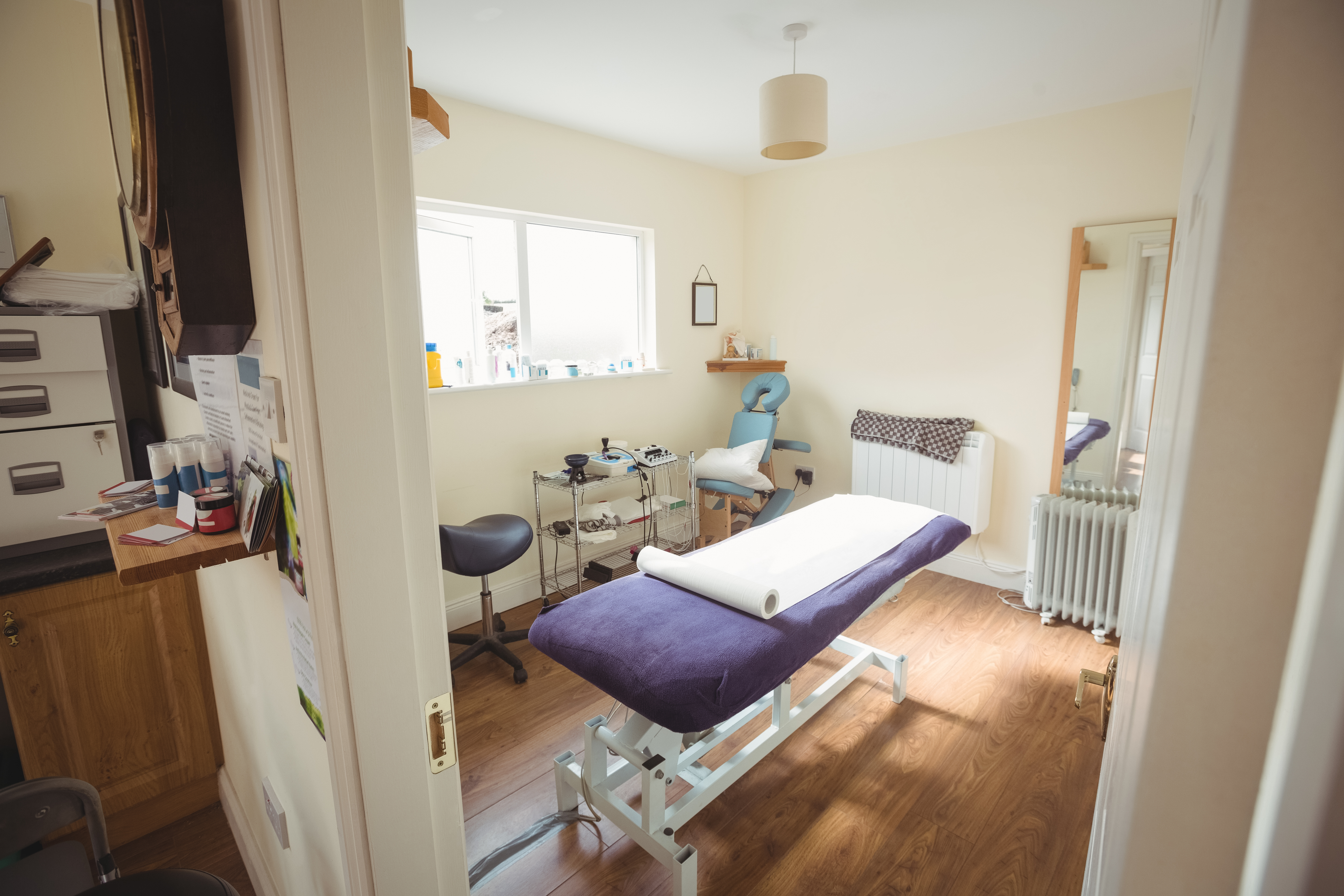 Salle de soins vétérinaire